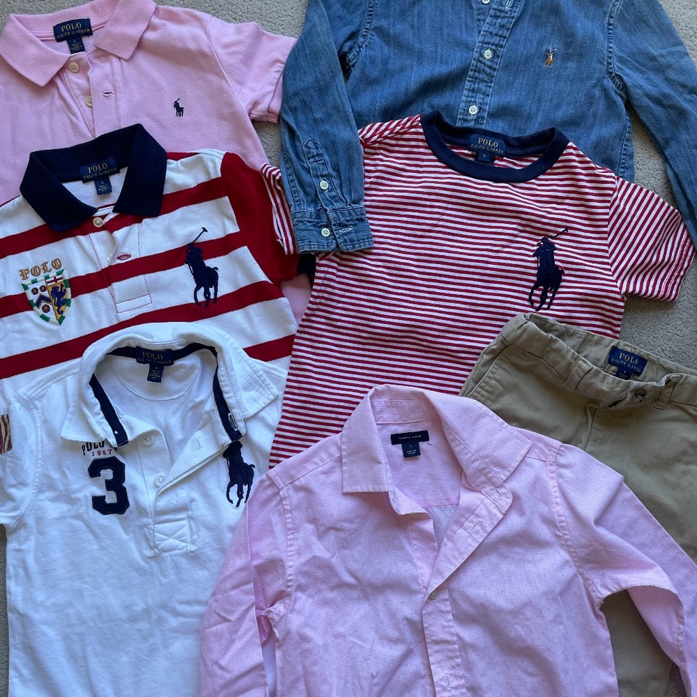 Ralph Lauren Polo Clothing Collection (Boys size 5)